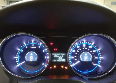 2014 Hyundai Sonata Gls z USA, uszkodzony, nr VIN 5NPEB4AC4EH830474